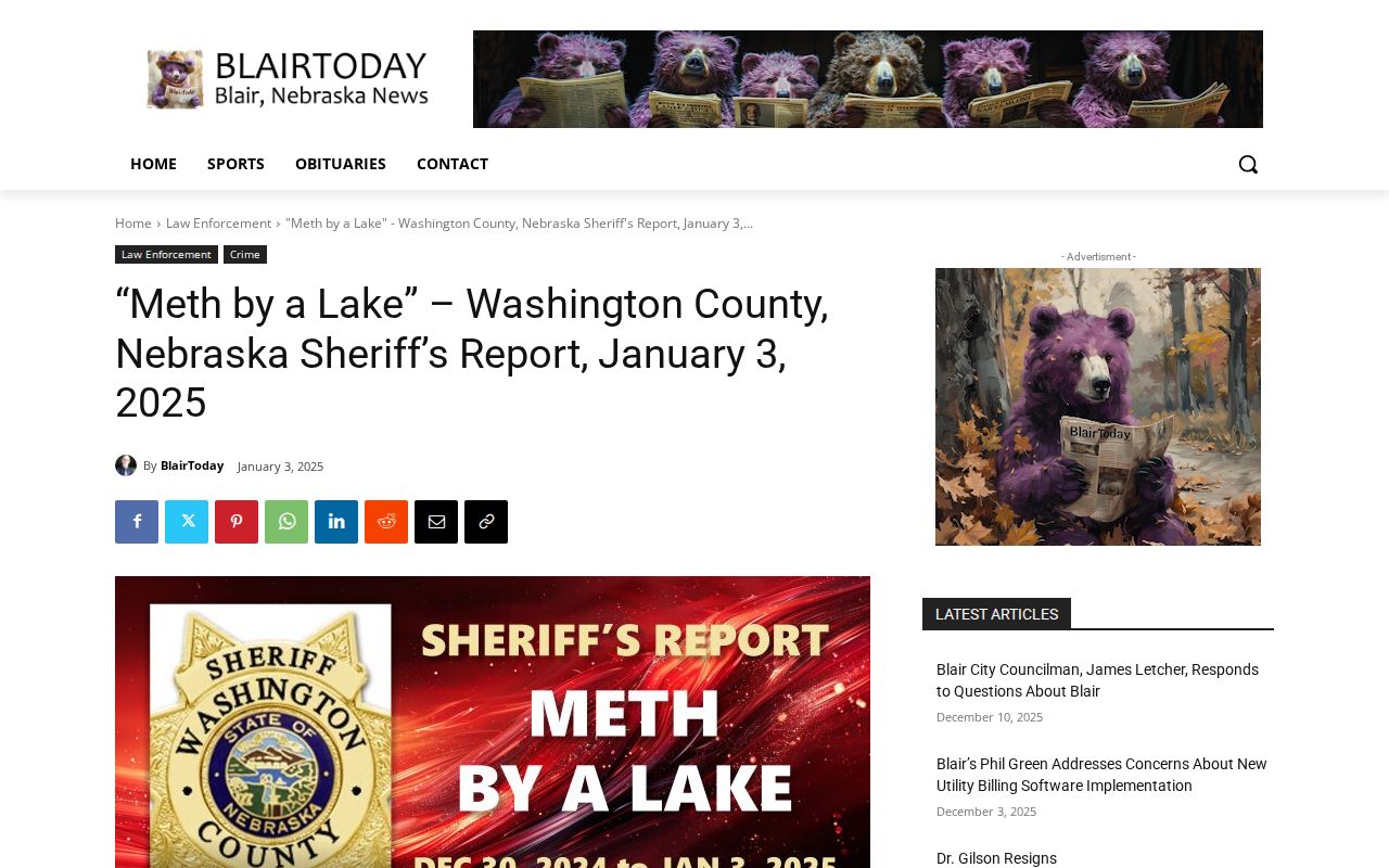 Washington County sheriff activity news and arrest record source